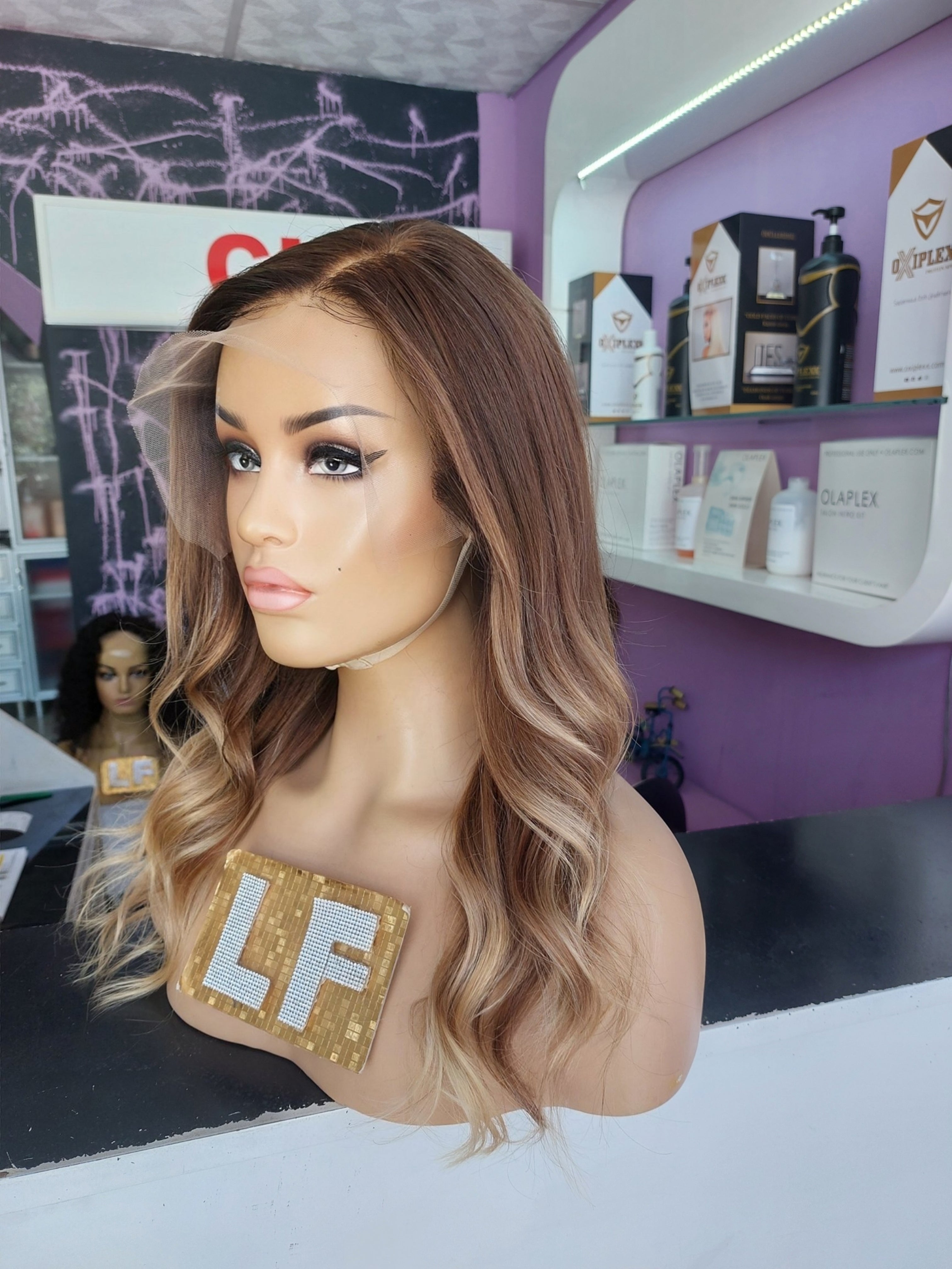 CHERLY SUN KISSES SARIŞIN OMBRELİ DANTEL PERUK ÜNİTESİ