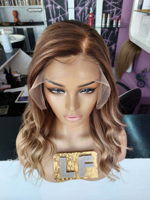 CHERLY SUN KISSES SARIŞIN OMBRELİ DANTEL PERUK ÜNİTESİ