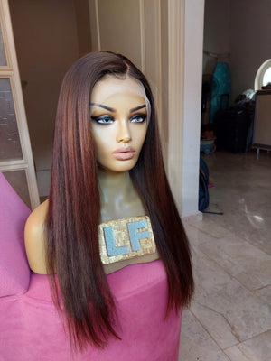CLARA KUMRAL KAHVE DANTEL PERUK ÜNİTESİ
