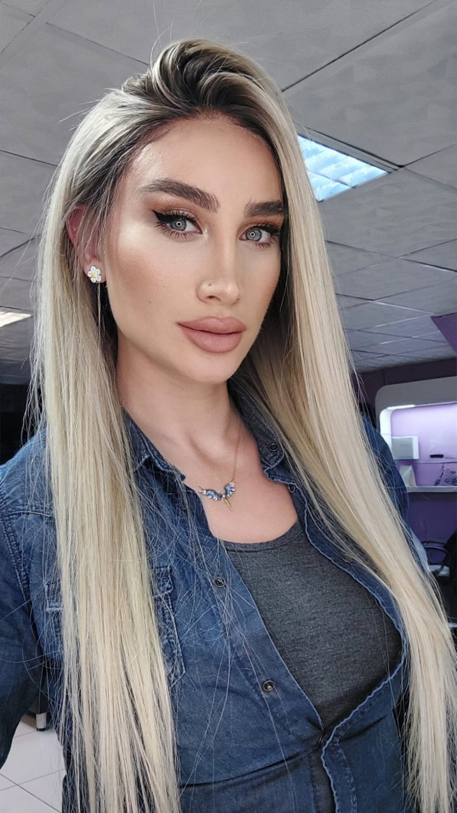 LENA PLATİN SARIŞIN DANTEL PERUK ÜNİTESİ