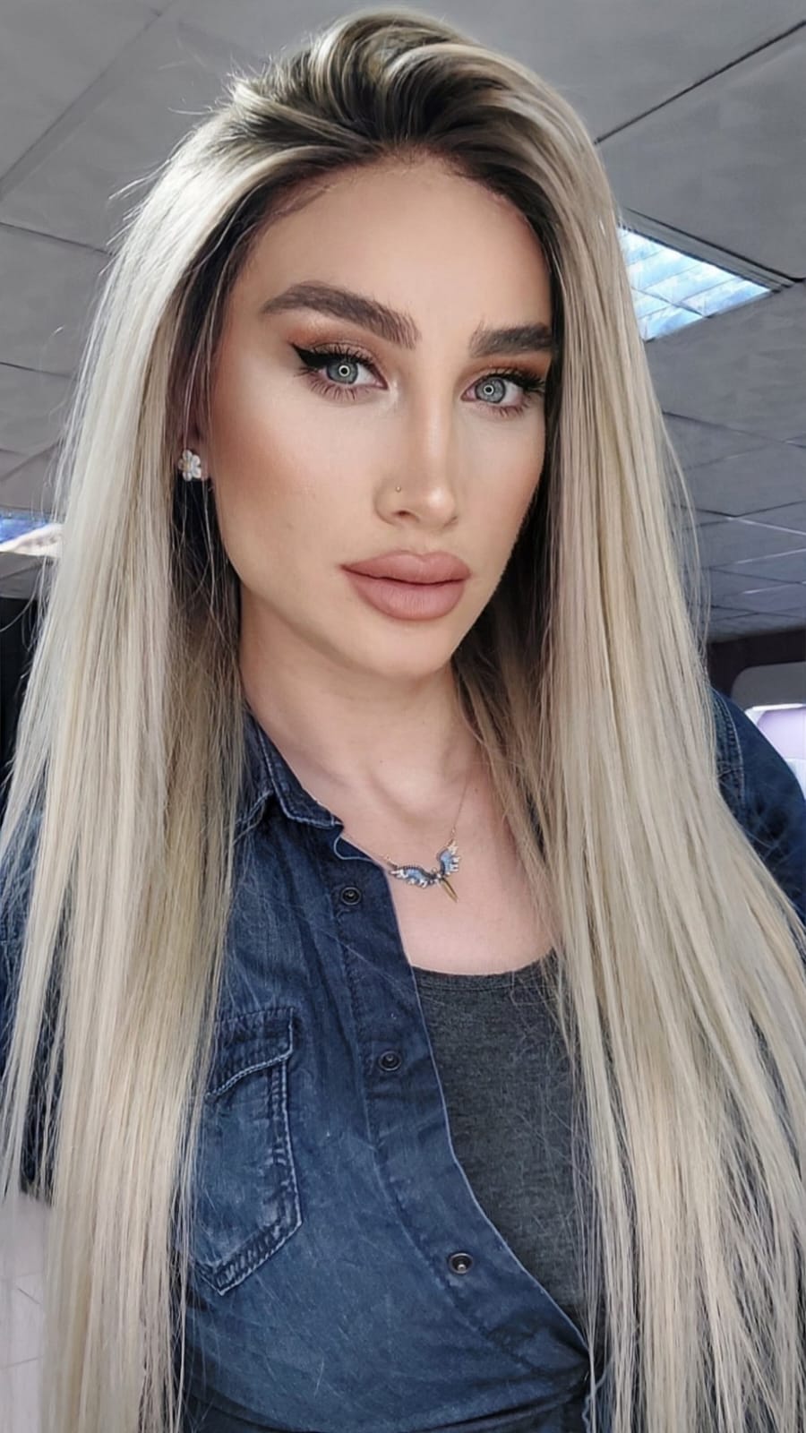 LENA PLATİN SARIŞIN DANTEL PERUK ÜNİTESİ