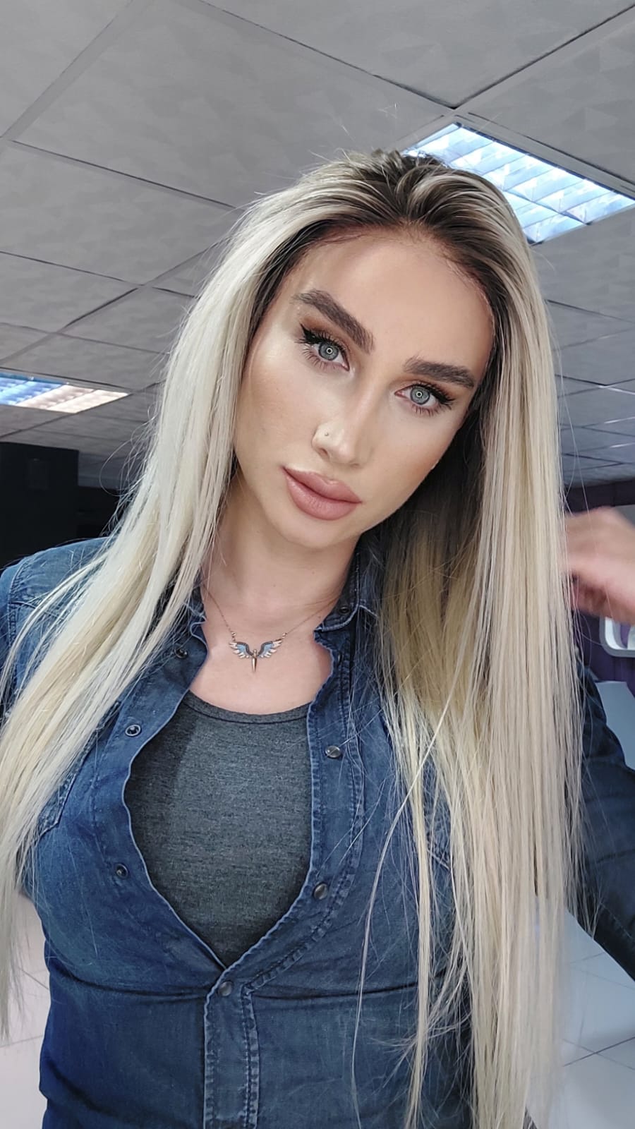 LENA PLATİN SARIŞIN DANTEL PERUK ÜNİTESİ