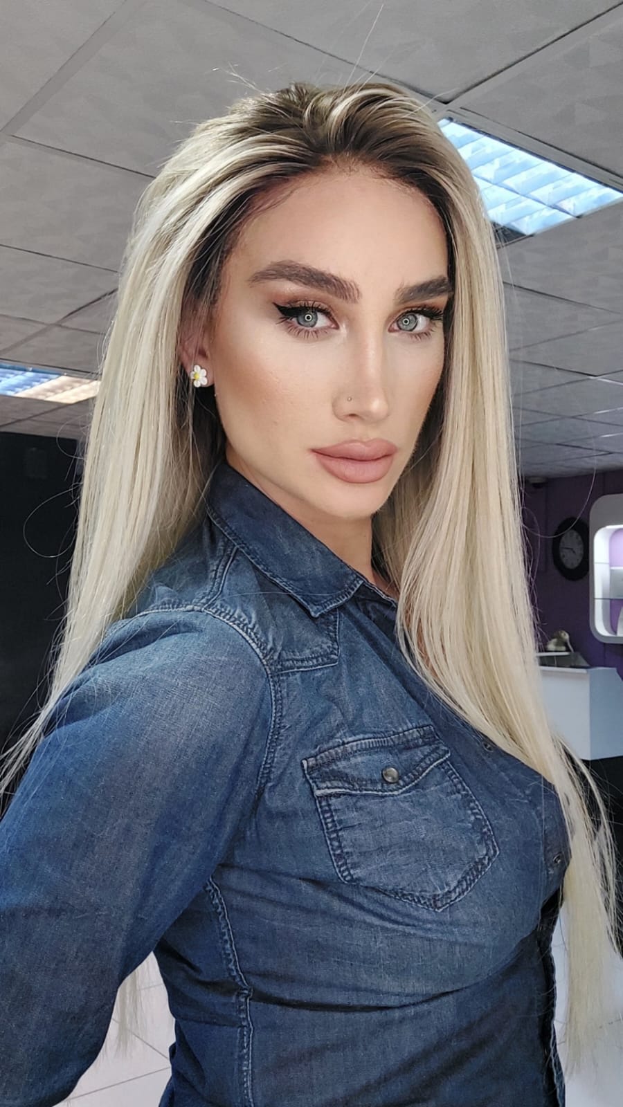 LENA PLATİN SARIŞIN DANTEL PERUK ÜNİTESİ