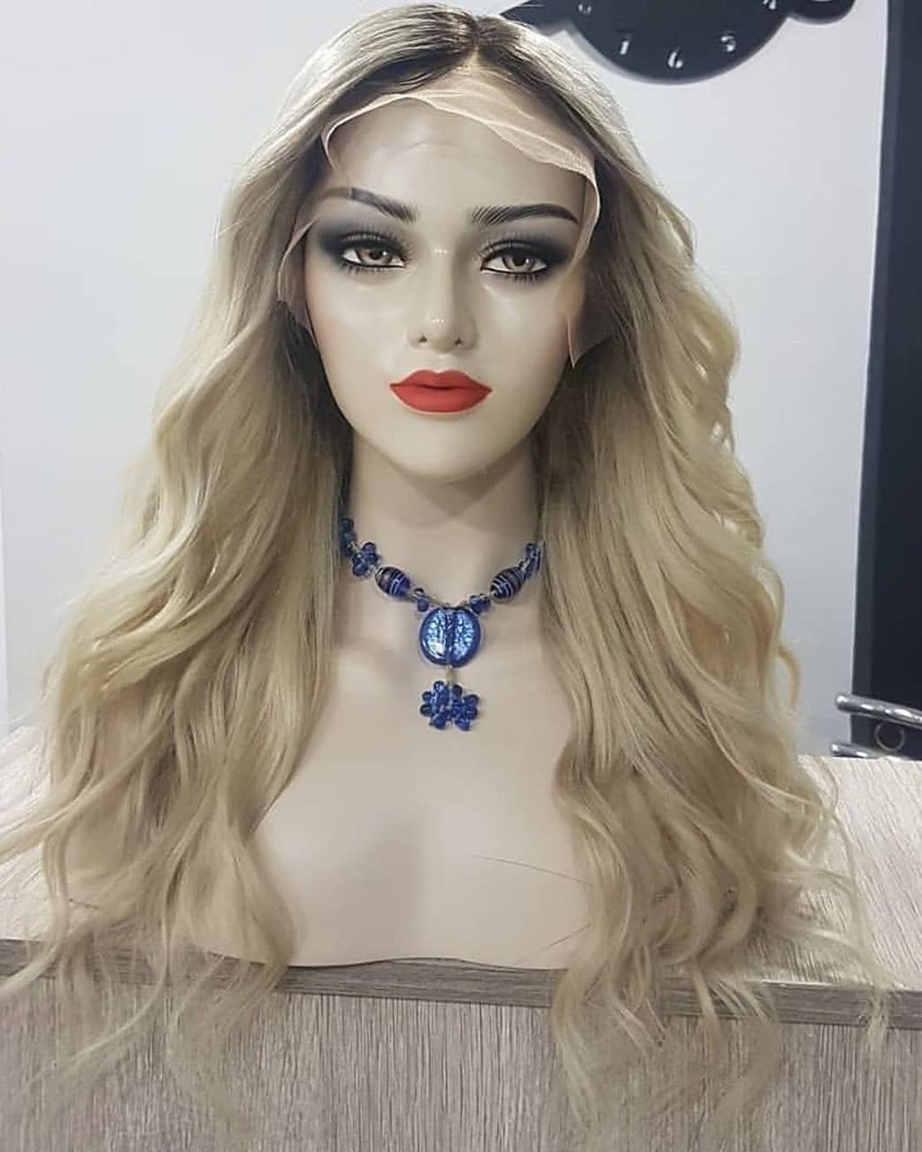 JASMIN CREAM SARIŞIN DANTEL PERUK ÜNİTESİ