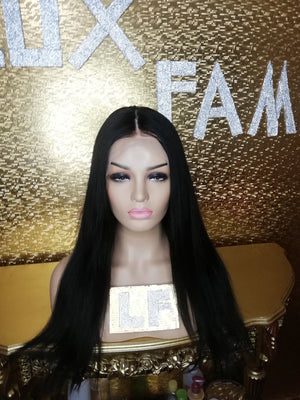 ANABELLA SİYAH DANTEL PERUK ÜNİTESİ