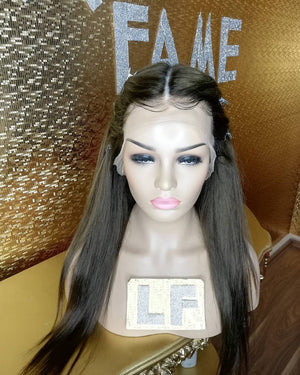 GINGER KUMRAL KAHVE DANTEL PERUK ÜNİTESİ