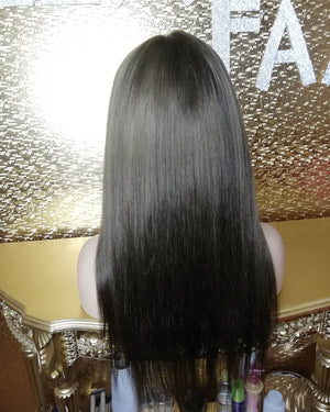 GINGER KUMRAL KAHVE DANTEL PERUK ÜNİTESİ