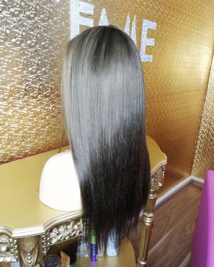 GINGER KUMRAL KAHVE DANTEL PERUK ÜNİTESİ