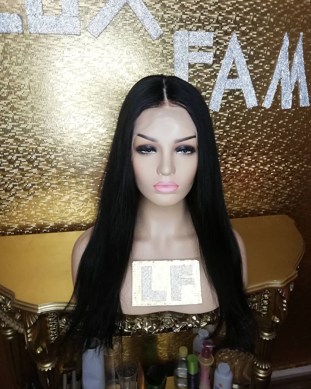 ANABELLA SİYAH DANTEL PERUK ÜNİTESİ