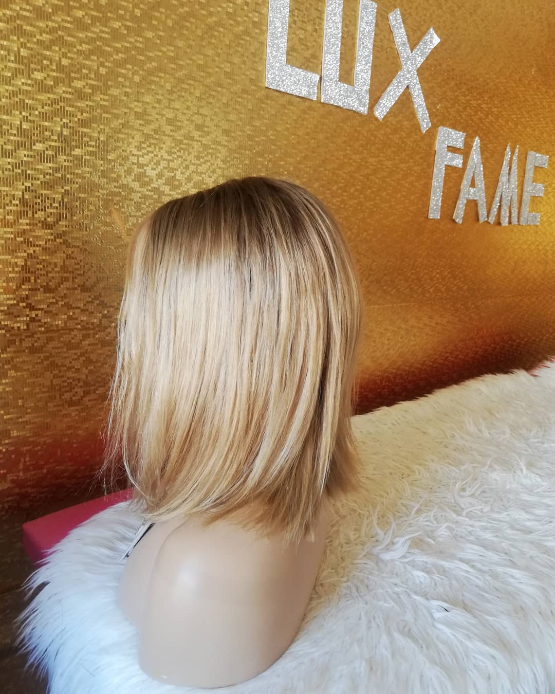 RUTH BOB KESİM SARIŞIN OMBRE DANTEL PERUK ÜNİTESİ