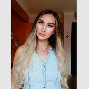 CECILLE SARIŞIN OMBRELİ DANTEL PERUK ÜNİTESİ