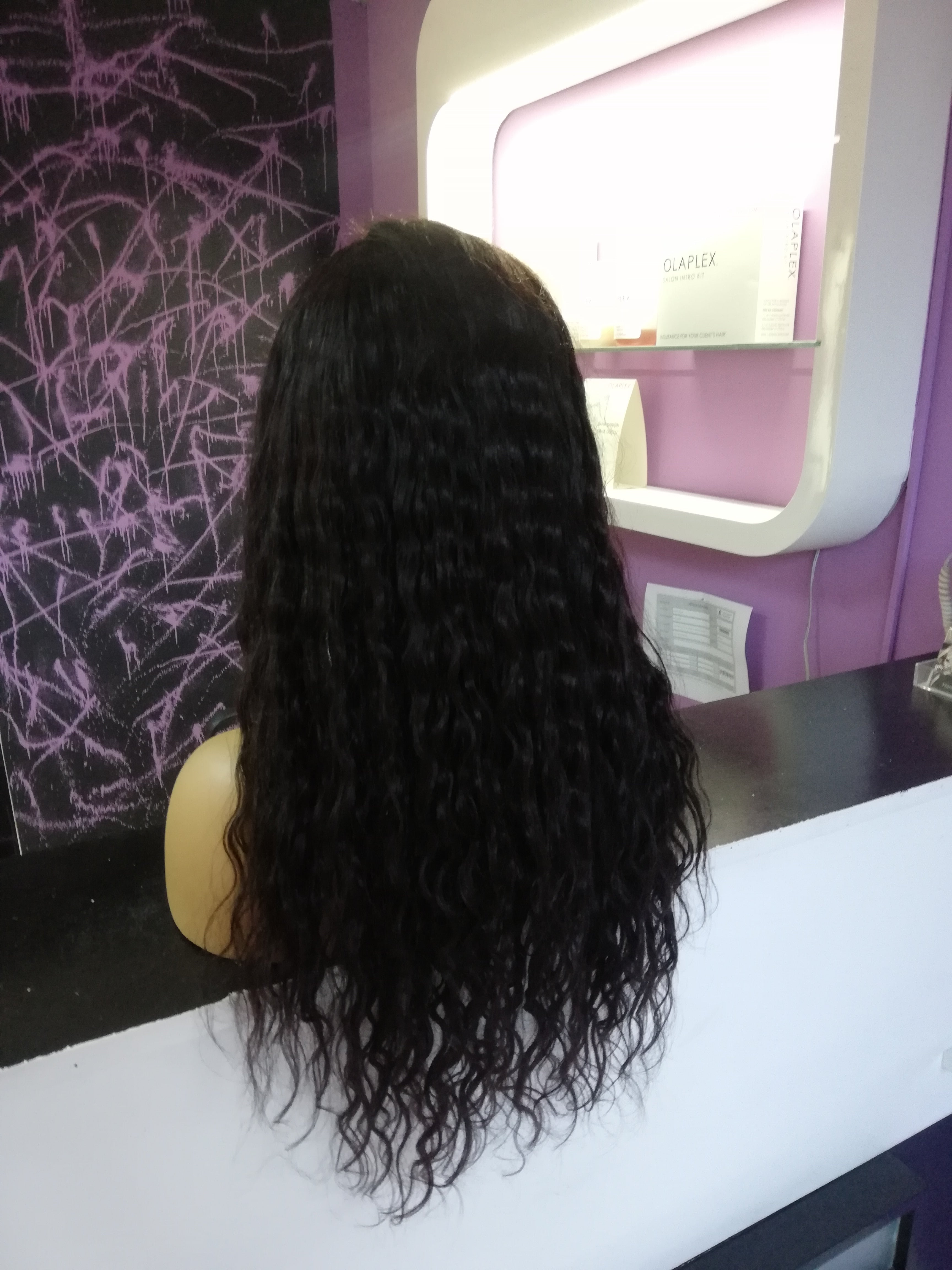 ERIKA NATUREL RENK DANTEL PERUK ÜNİTESİ
