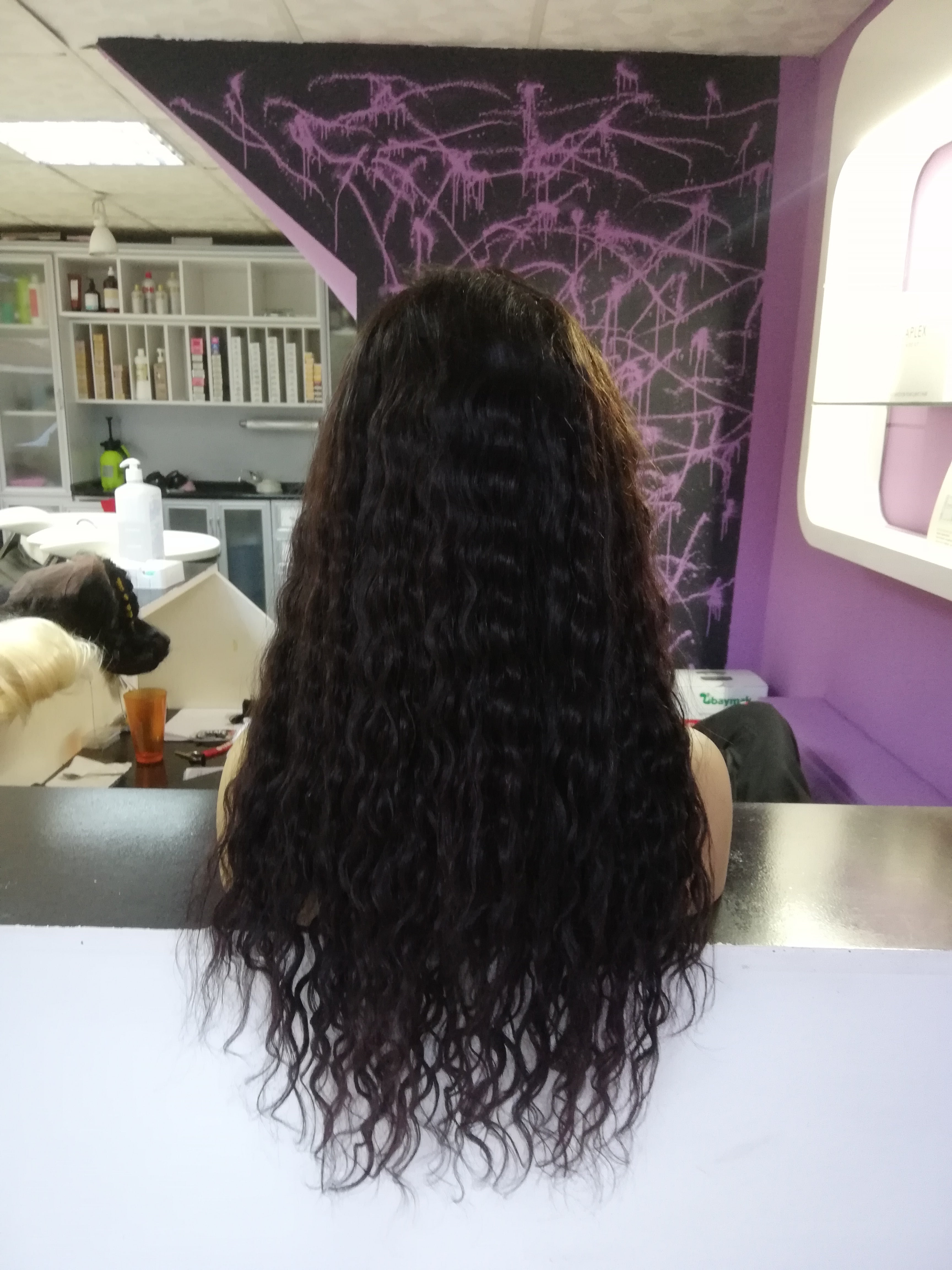 ERIKA NATUREL RENK DANTEL PERUK ÜNİTESİ