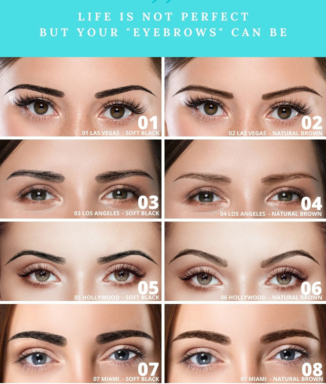 EYEBROW WIG (TÜL KAŞ SETİ)