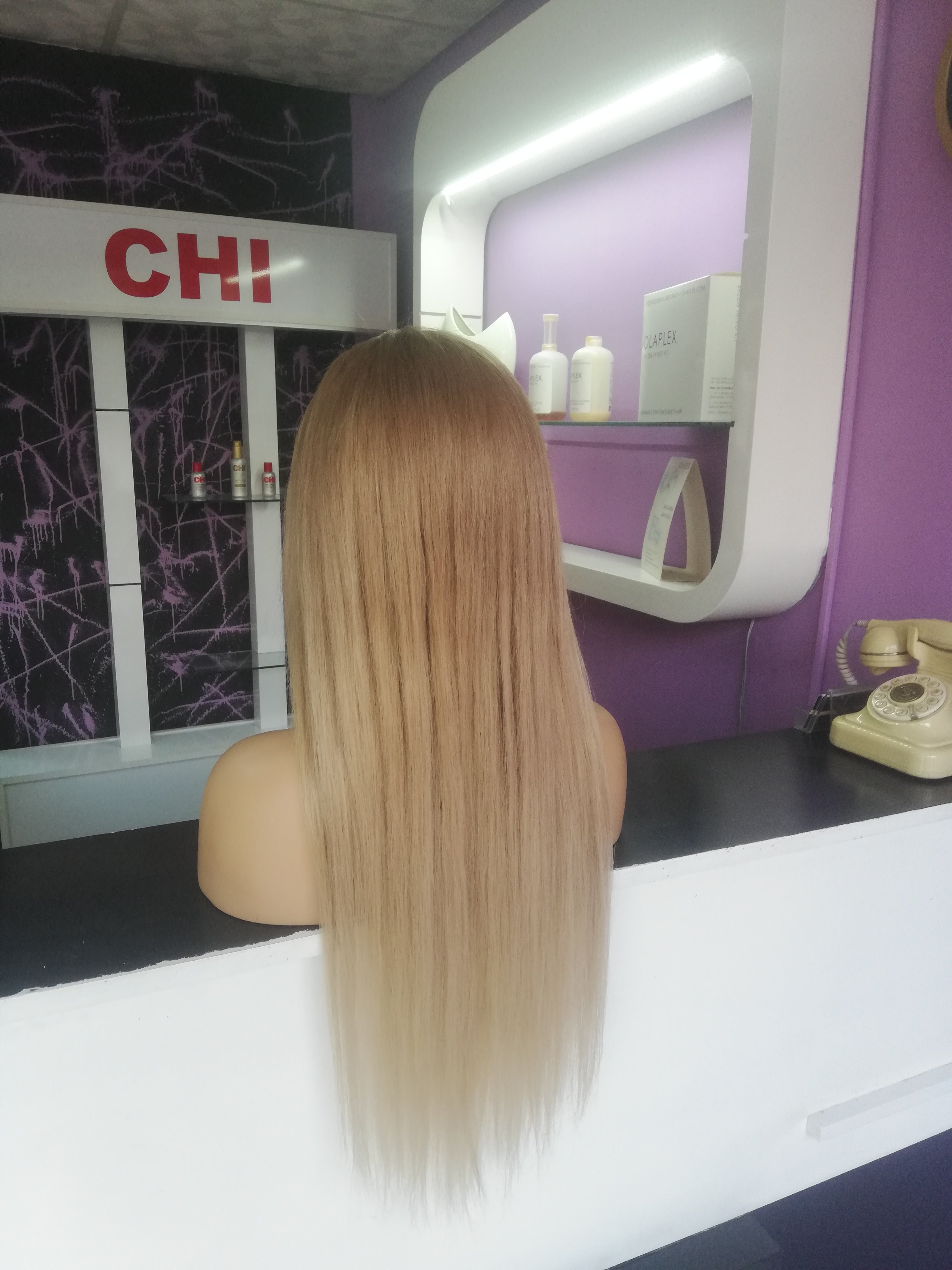 ARLEINE SARIŞIN OMBRE DANTEL PERUK ÜNİTESİ