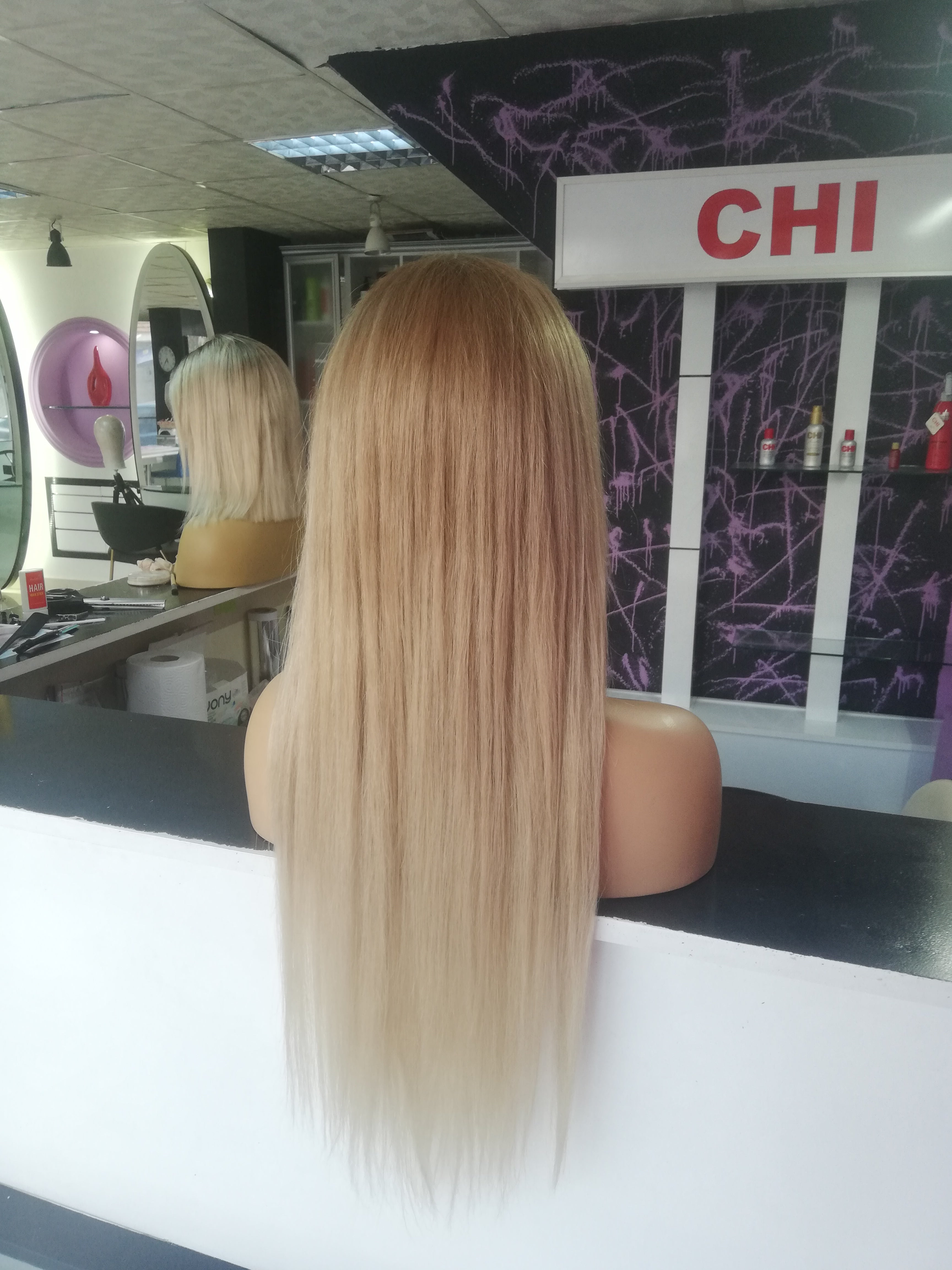 ARLEINE SARIŞIN OMBRE DANTEL PERUK ÜNİTESİ