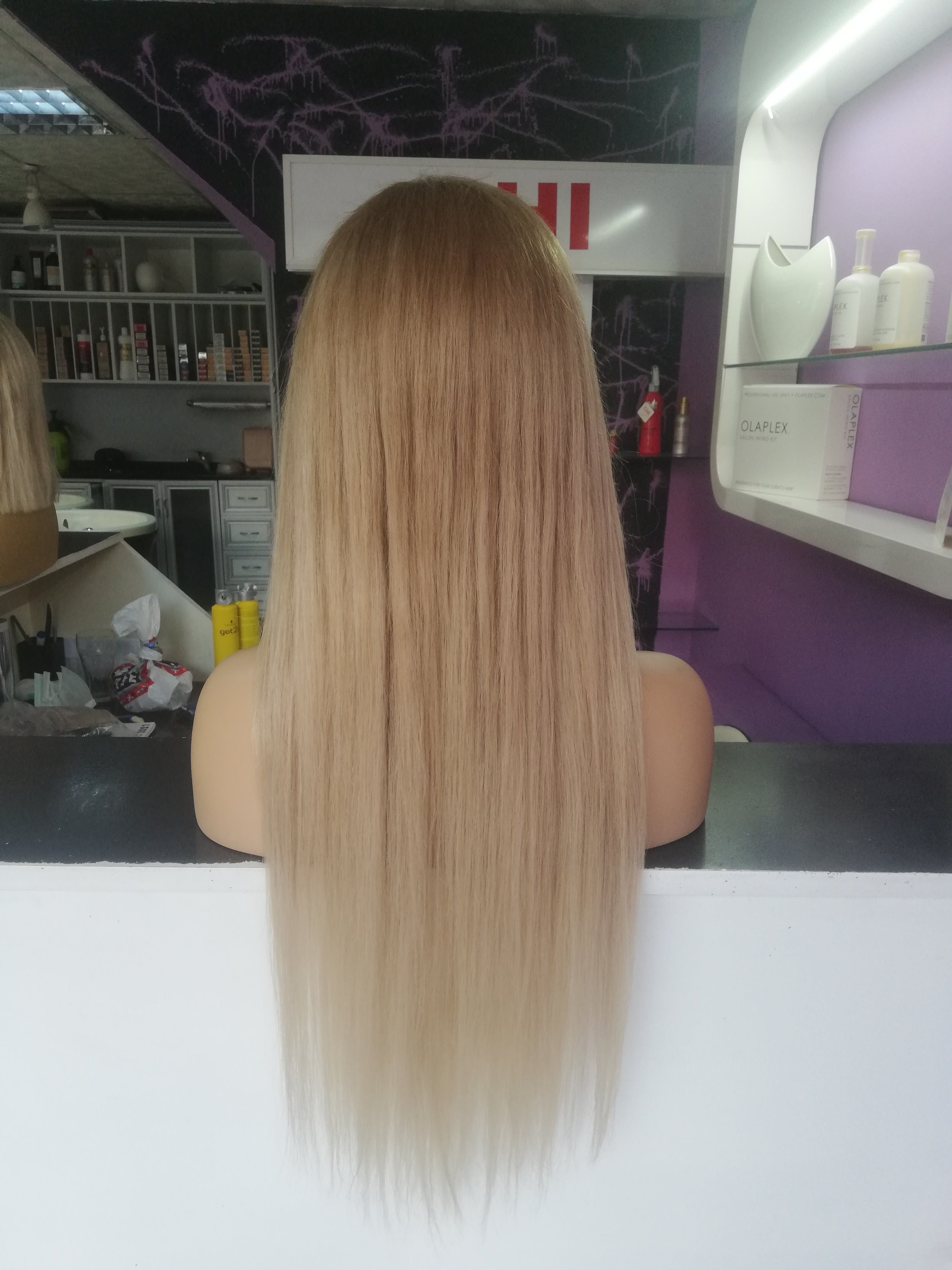 ARLEINE SARIŞIN OMBRE DANTEL PERUK ÜNİTESİ