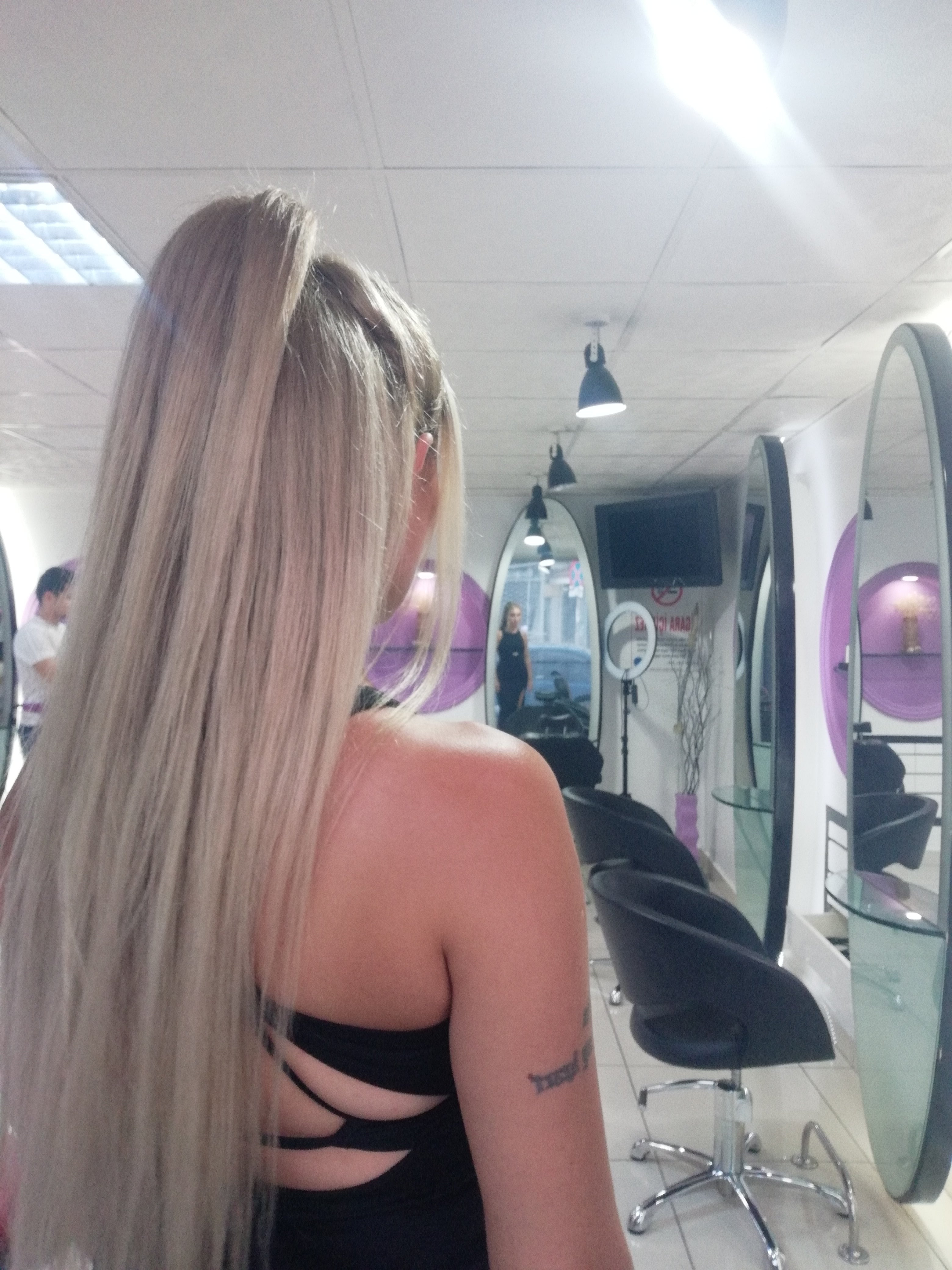 ARLEINE SARIŞIN OMBRE DANTEL PERUK ÜNİTESİ