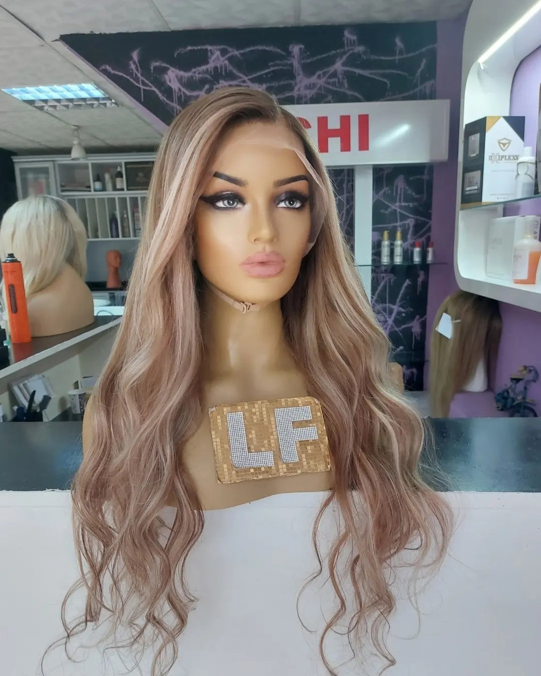 NATALIE KUMRAL ZEMİN SARIŞIN BALYAJ DANTEL PERUK ÜNİTESİ