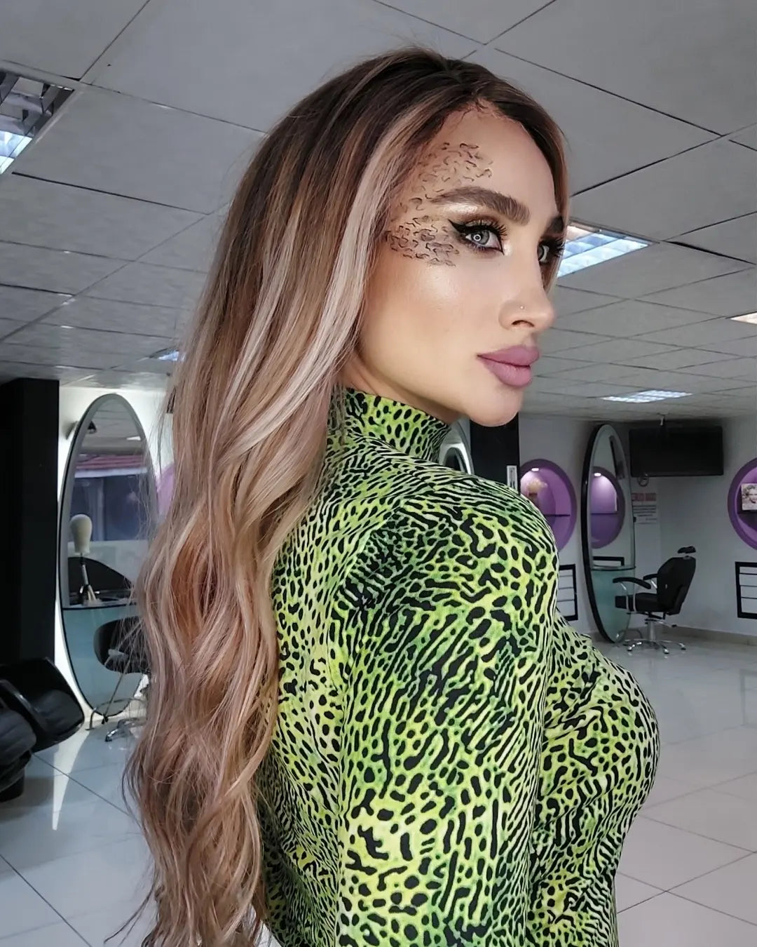 NATALIE KUMRAL ZEMİN SARIŞIN BALYAJ DANTEL PERUK ÜNİTESİ