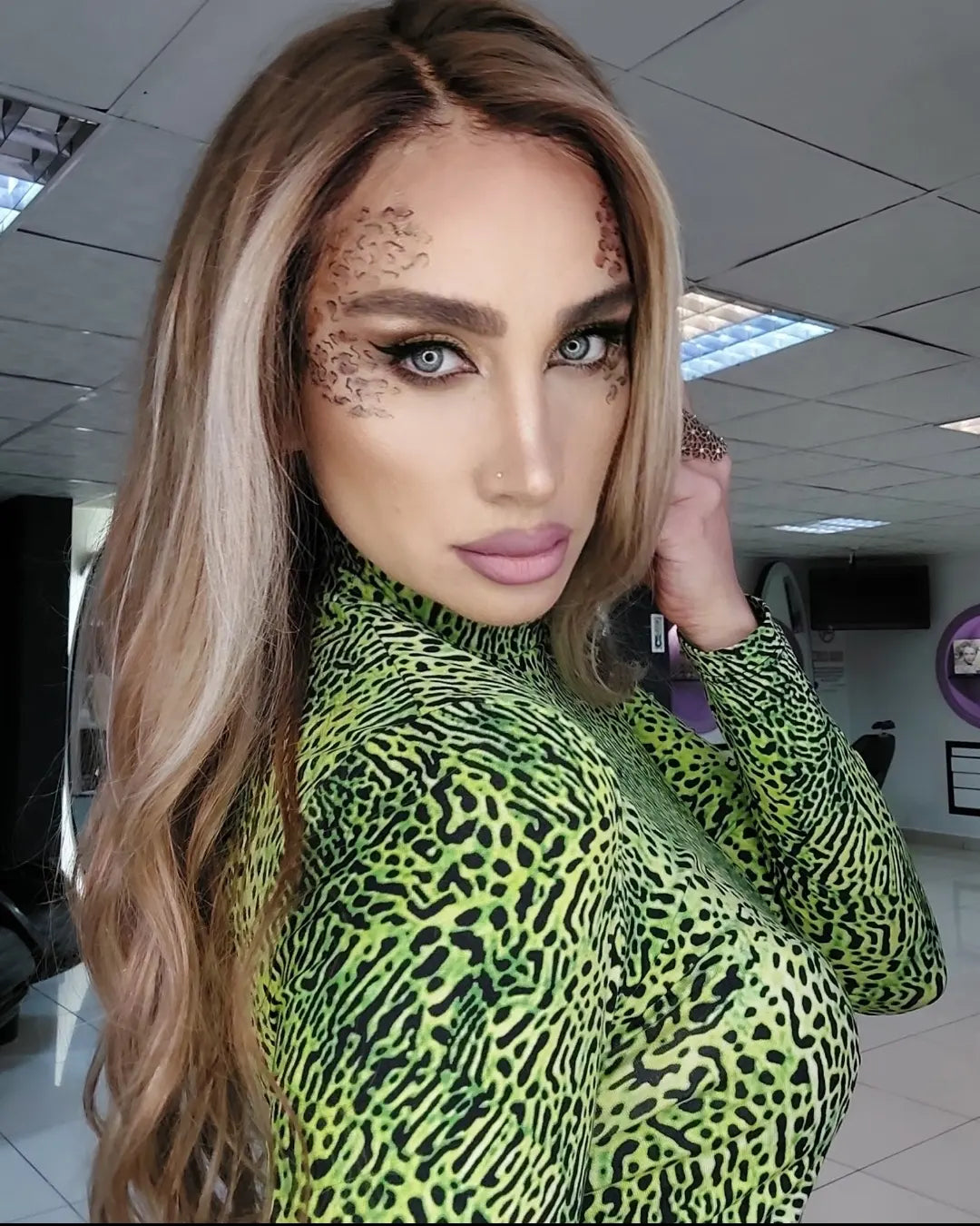 NATALIE KUMRAL ZEMİN SARIŞIN BALYAJ DANTEL PERUK ÜNİTESİ