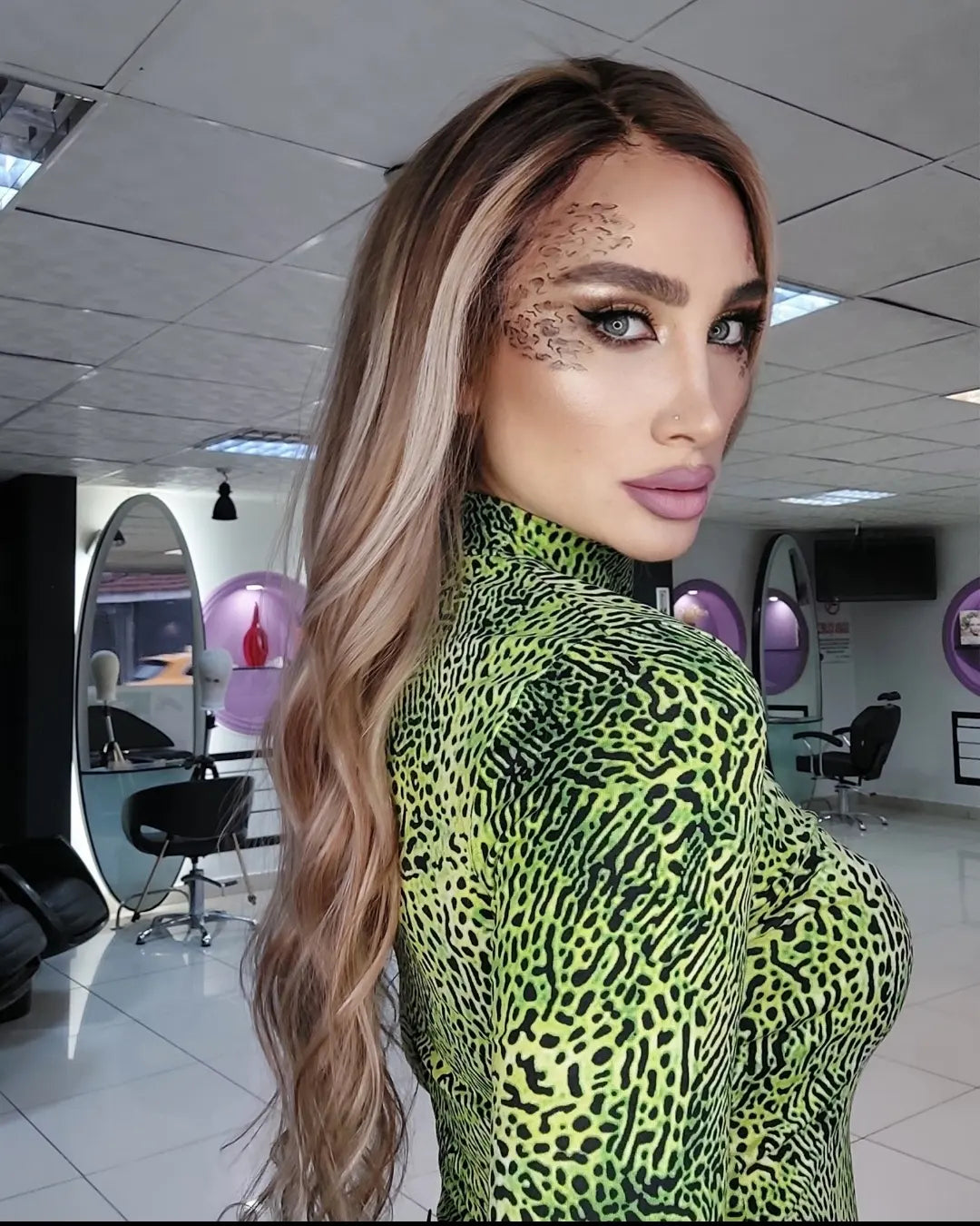 NATALIE KUMRAL ZEMİN SARIŞIN BALYAJ DANTEL PERUK ÜNİTESİ