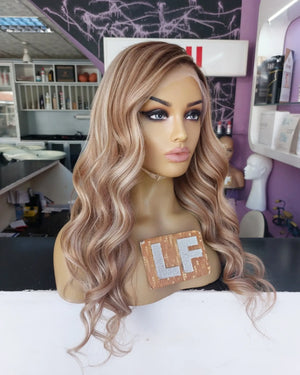 ROSE GOLD VICTORIA DANTEL PERUK ÜNİTESİ