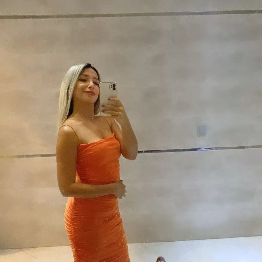 VIVIAN BUZ SARIŞIN OMBRELİ DANTEL PERUK ÜNİTESİ