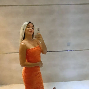 VIVIAN BUZ SARIŞIN OMBRELİ DANTEL PERUK ÜNİTESİ