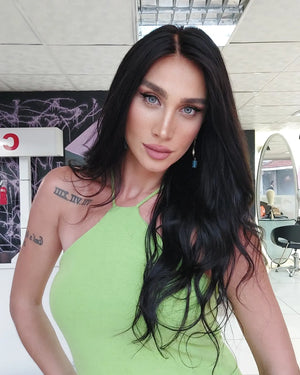 ERIKA KOYU KAHVE DANTEL PERUK ÜNİTESİ