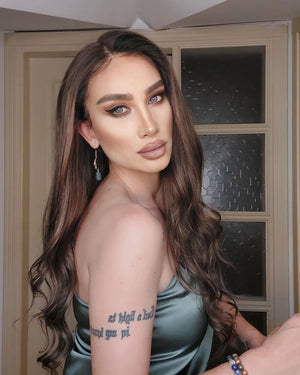 VANESSA  KUMRAL IŞILTILI DANTEL PERUK ÜNİTESİ