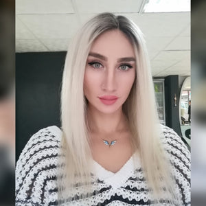 DOLLY PLATIN SARIŞIN DANTEL PERUK ÜNİTESİ
