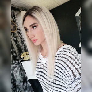 DOLLY PLATIN SARIŞIN DANTEL PERUK ÜNİTESİ
