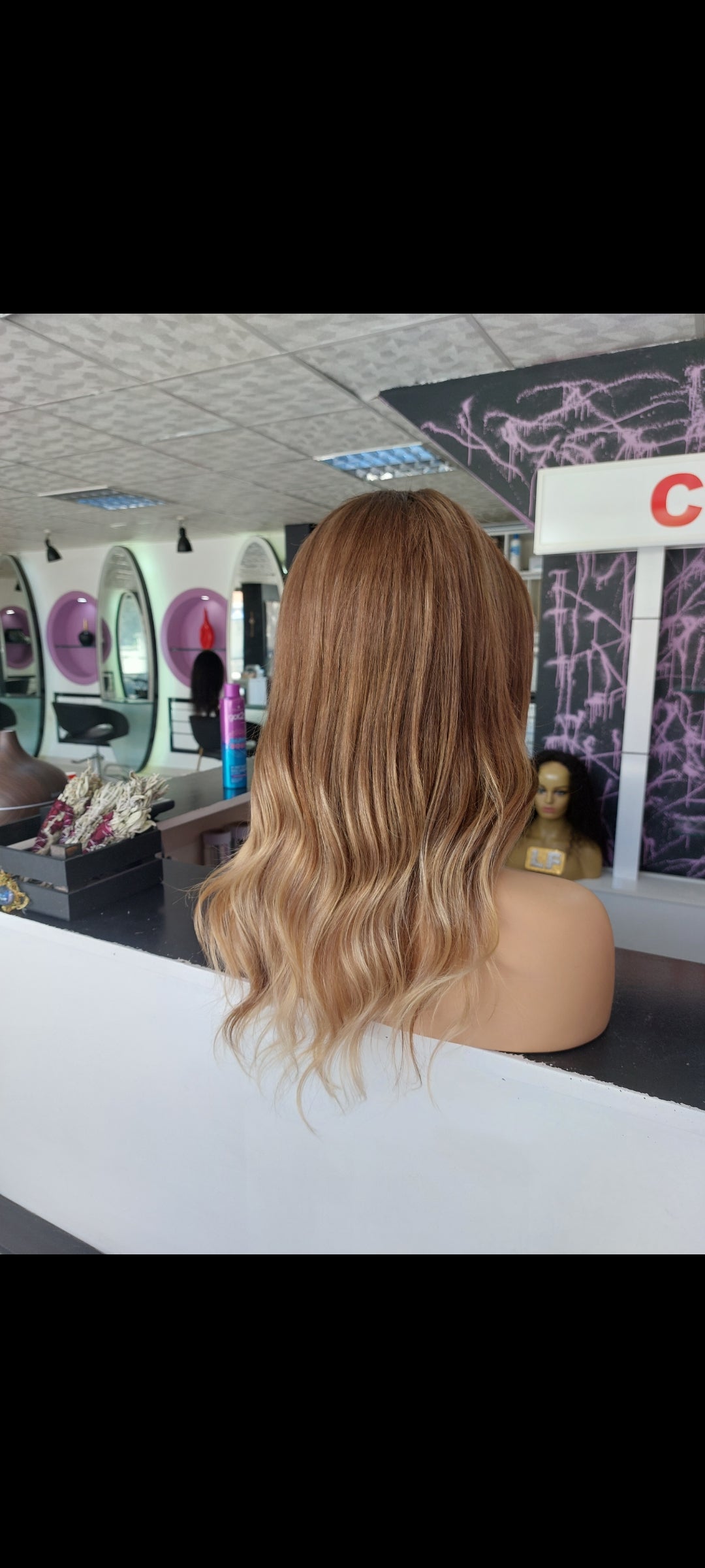 CHERLY SUN KISSES SARIŞIN OMBRELİ DANTEL PERUK ÜNİTESİ