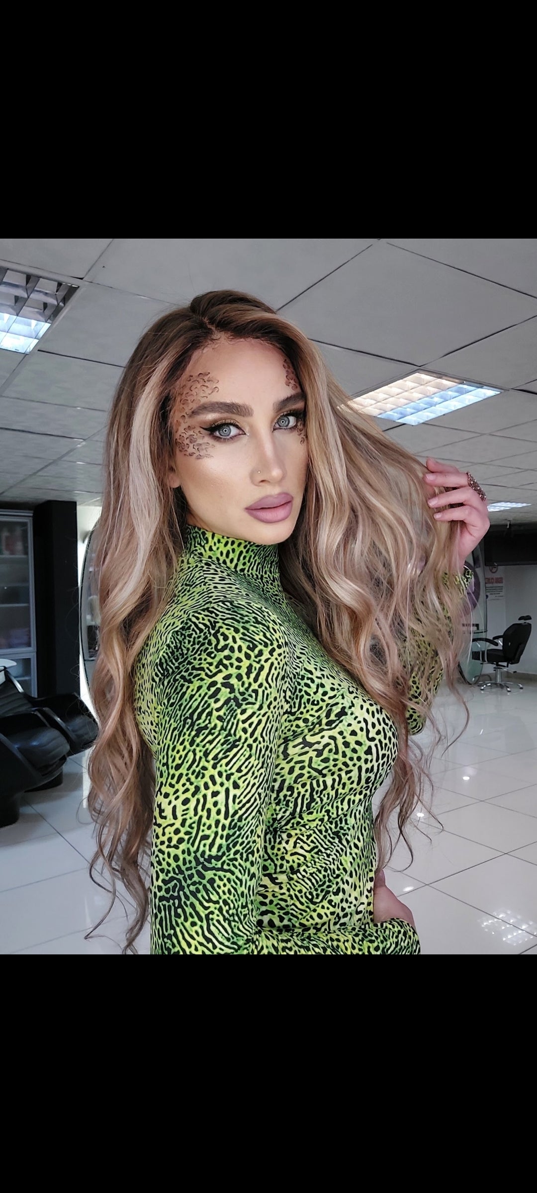 NATALIE KUMRAL ZEMİN SARIŞIN BALYAJ DANTEL PERUK ÜNİTESİ