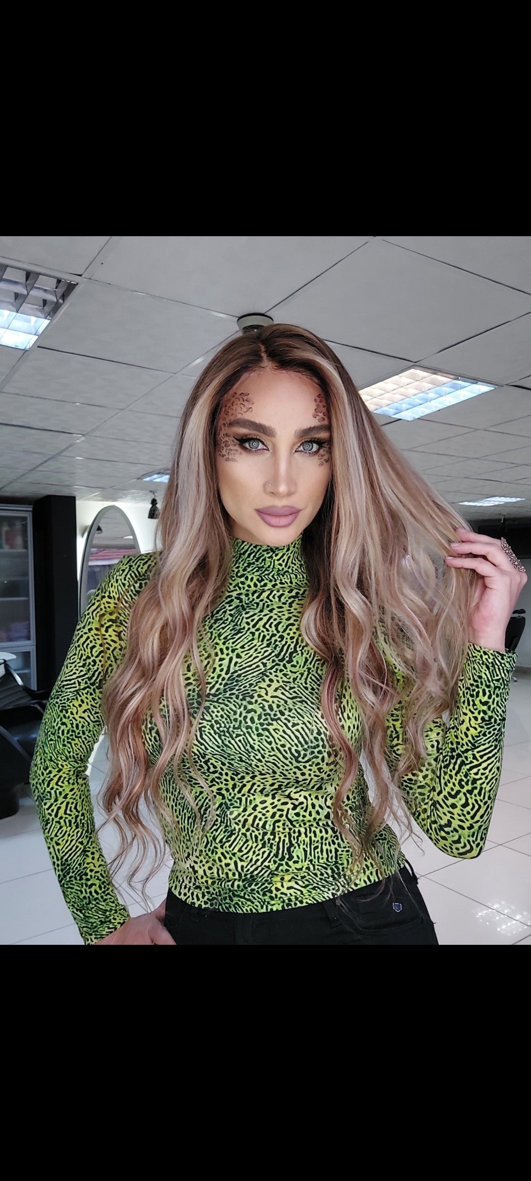 NATALIE KUMRAL ZEMİN SARIŞIN BALYAJ DANTEL PERUK ÜNİTESİ