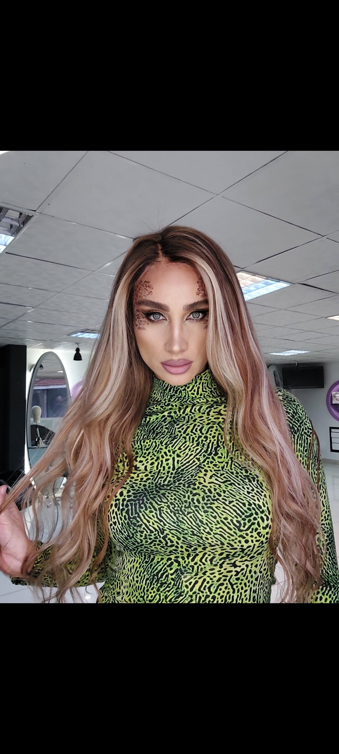 NATALIE KUMRAL ZEMİN SARIŞIN BALYAJ DANTEL PERUK ÜNİTESİ