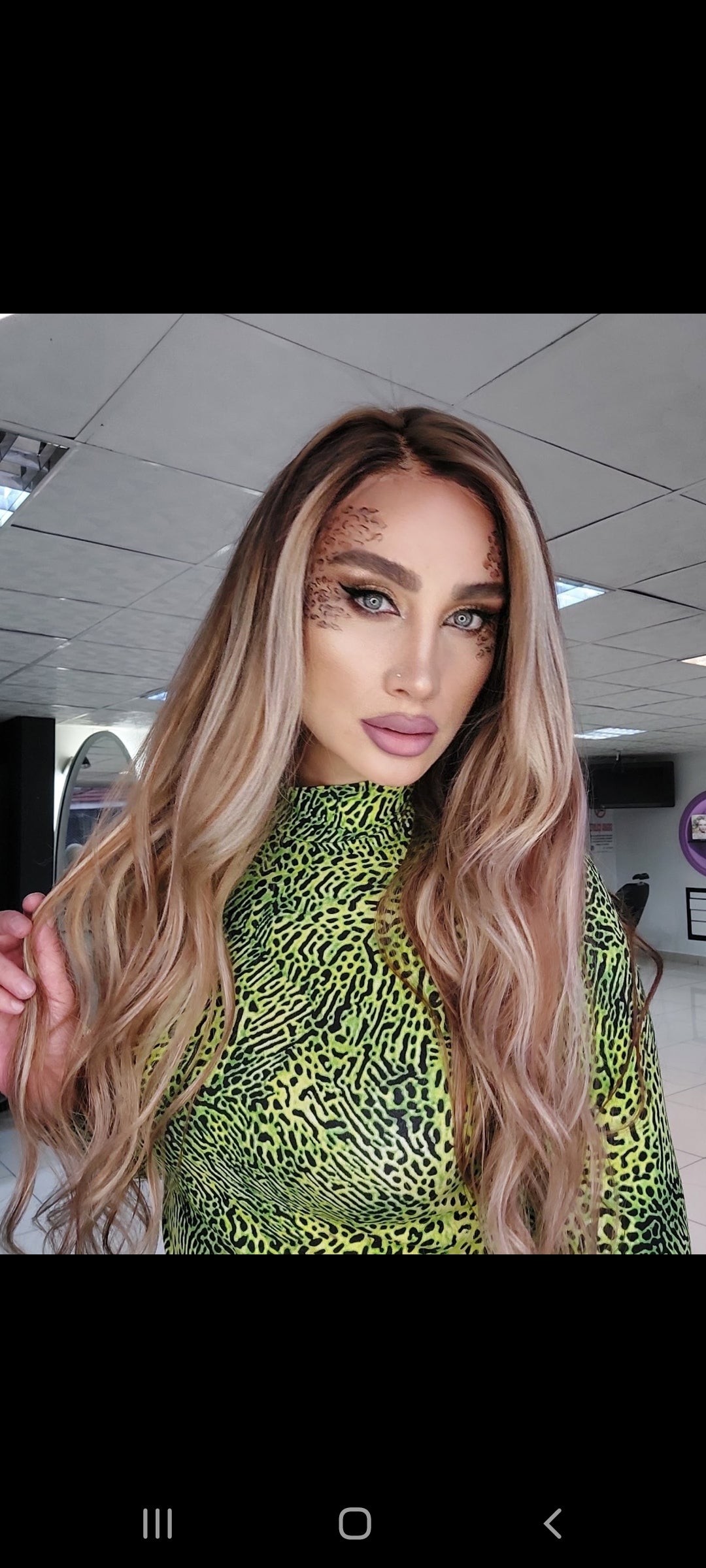 NATALIE KUMRAL ZEMİN SARIŞIN BALYAJ DANTEL PERUK ÜNİTESİ
