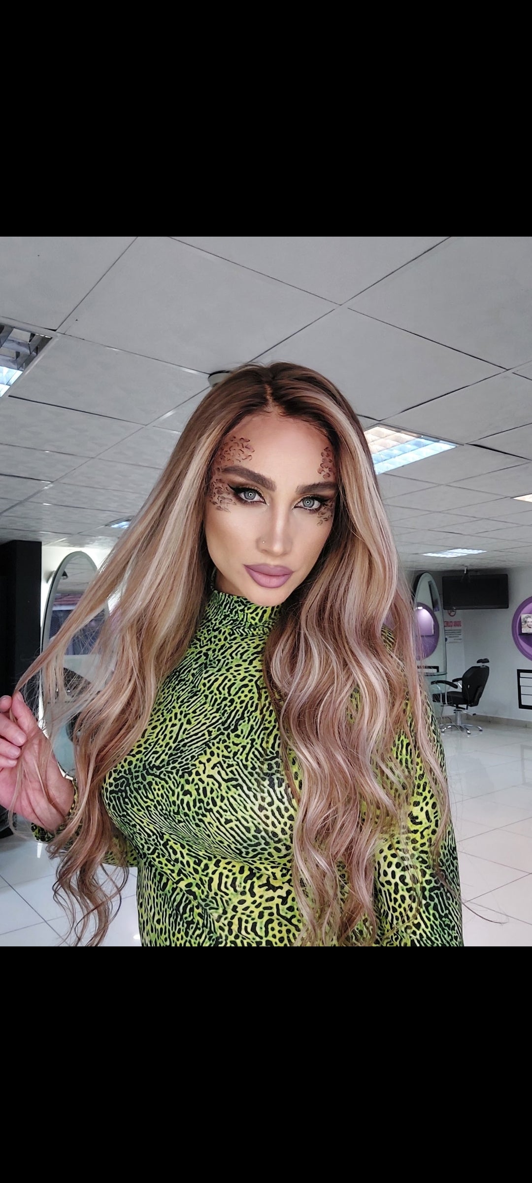 NATALIE KUMRAL ZEMİN SARIŞIN BALYAJ DANTEL PERUK ÜNİTESİ
