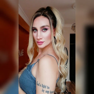 STELLA SARIŞIN OMBRELİ DANTEL PERUK ÜNİTESİ