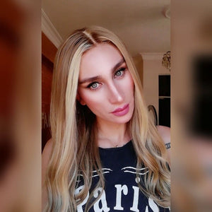 ELENA PLATİN SARIŞIN BALYAJLI DANTEL PERUK ÜNİTESİ