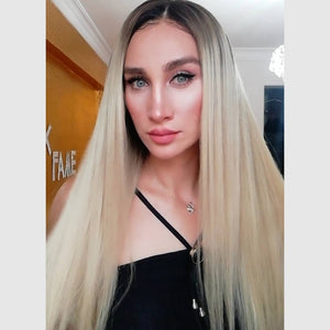 EMMA SARIŞIN OMBRELİ DANTEL PERUK ÜNİTESİ