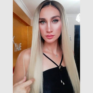 EMMA SARIŞIN OMBRELİ DANTEL PERUK ÜNİTESİ