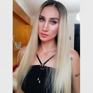 EMMA SARIŞIN OMBRELİ DANTEL PERUK ÜNİTESİ