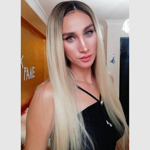 EMMA SARIŞIN OMBRELİ DANTEL PERUK ÜNİTESİ