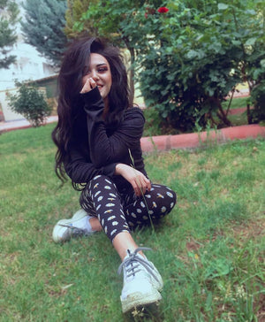 LUISA JET SİYAH İRİ DALGALI DANTEL PERUK ÜNİTESİ