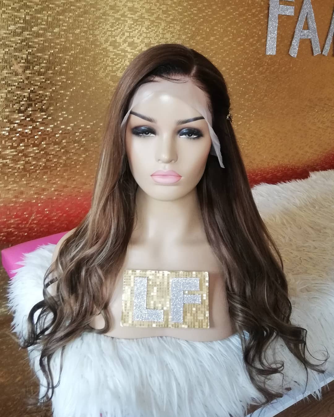 BECCA KAHVERENGİ BALYAJ DANTEL PERUK ÜNİTESİ